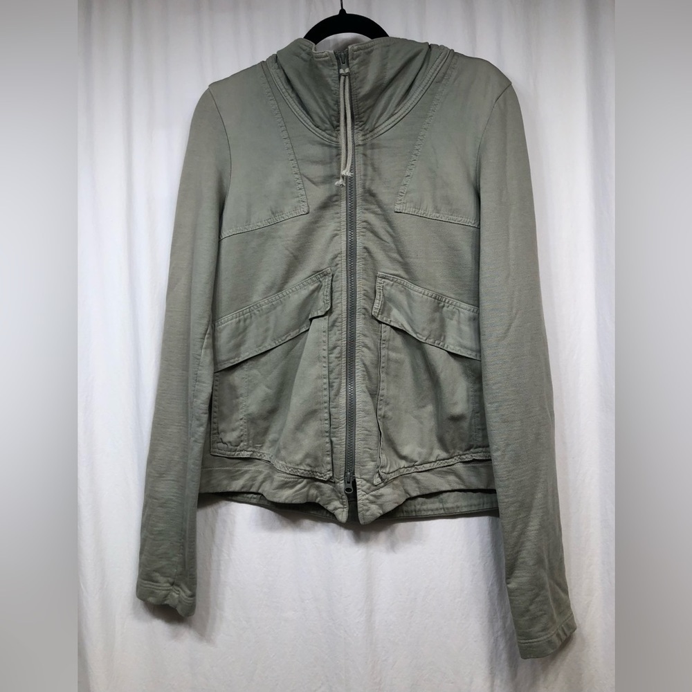 Prairie Underground Green Organic Cotton Hunter Jacket Womens Size Medium